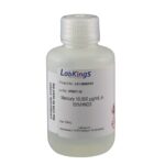 Mercury 10000 mg/L, (Hg Metal), 10% HNO3, 30ml
