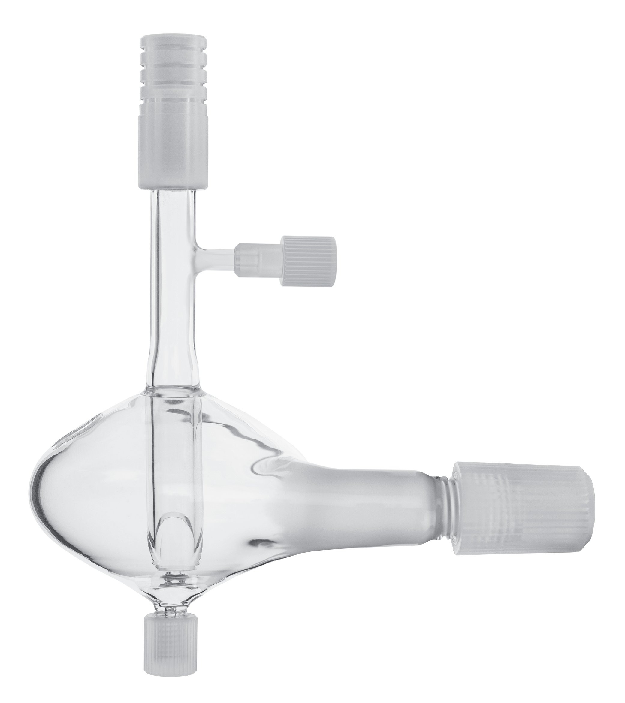 Quartz PressFit DoublePass/Baffled Spray Chamber with additional gas