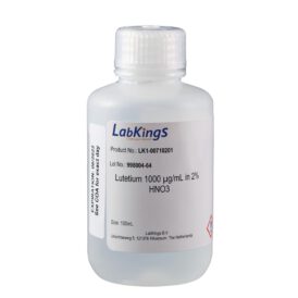 Lutetium 1,000 mg/L (Lu2O3), 2% HNO3, 100ml