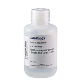 Sulfate, 1000 mg/L, Ion Chromatography Standard, in H2O, 100mL