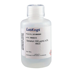 Samarium 1,000 mg/L (Sm2O3), 2% HNO3, 100ml