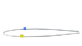 Yellow-Blue PVC 2-stop tubing 12 Pack