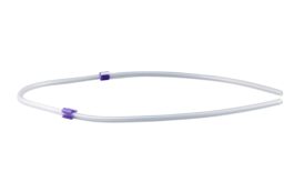 Purple-Purple PVC 2-stop tubing 12 Pack