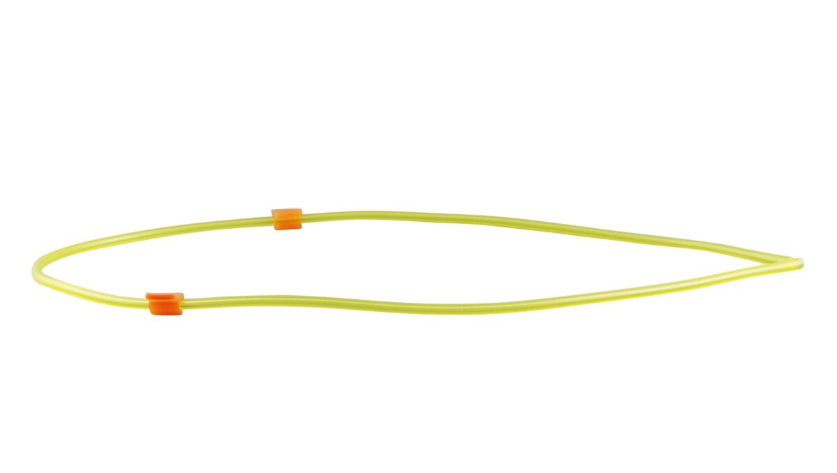 Orange- Orange Solva 2-stop tubing