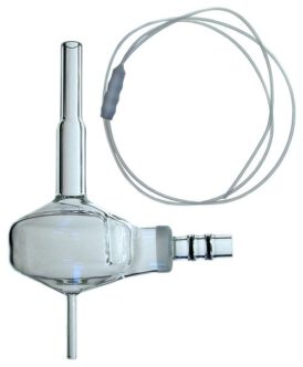 Cyclonic spray chamber, Long Neck, 13966300, TJA 61E, Iris, Intrepid Radial