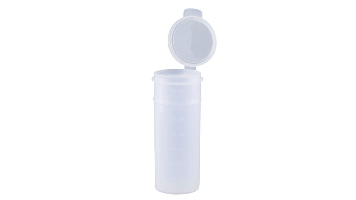 70ml sample VIAL, FLIP TOP 400pcs