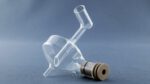 Spray Chamber, Pyrex  - Cyclonic, Bafle, N0776053, PE compatible