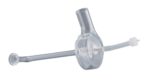 Cyclonic spray chamber, axial, knockout, fittings, 120-00461-1 Tyledyne-Leeman compatible