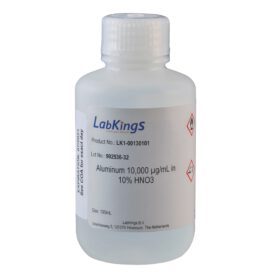 Aluminium 10,000 mg/L (Al Metal), 10% HNO3, 100ml