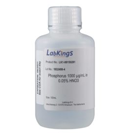 Phosphorus 1,000 mg/L (NH4H2PO4),0.05% HNO3, 100ml