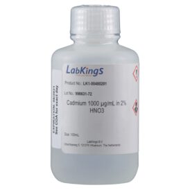 Cadmium 1,000 mg/L (Cd Metal), 2% HNO3, 250ml