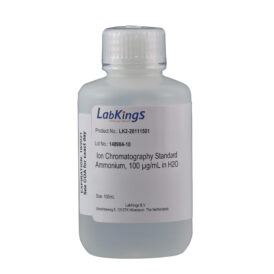 Ammonia (NH4), 100 mg/L, Ion Chromatography Standard, in H2O, 500mL