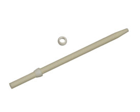 Alumina Injector – 1.8mm ID x 121mm long