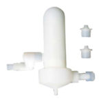 PFA SSI cyclonic/scott dual spray chamber w/elbow, (Thermo compatible1279890) ES-3252-3111