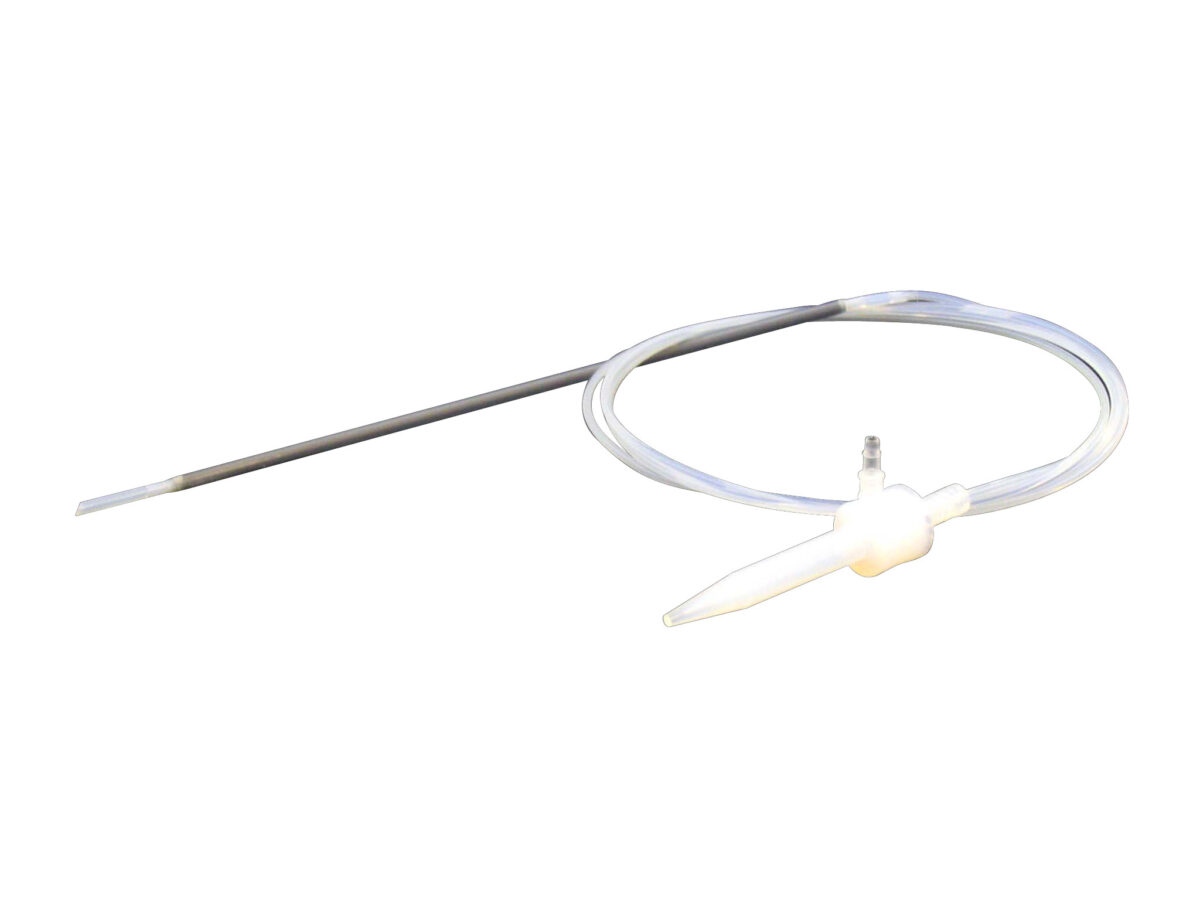 PFA-100 Microflow Nebulizer 100µL/min, 80cm Capillary Carbon Fiber probe, ES-2002-3503-080