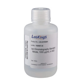 Nitrate, 1000 mg/L, Ion Chromatography Standard, in H2O, 250mL