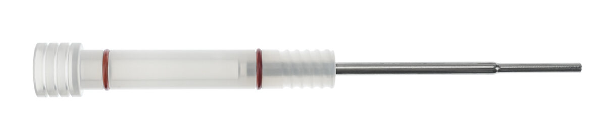 1.0mm Platinum Injector with O-Rings, ES-1013-0100