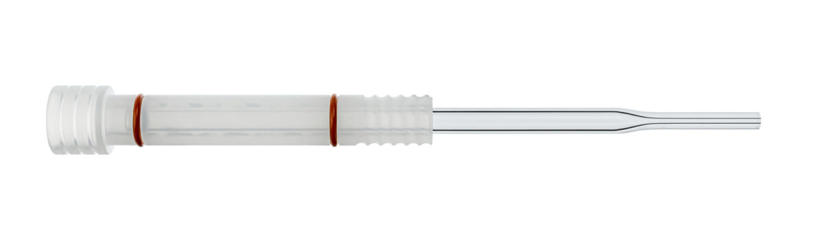 1.5mm Quartz Injector with O-Rings, ES-1024-0150