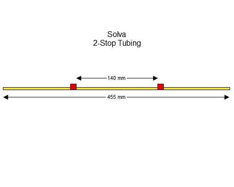 Red-Red Solva 2-stop tubing