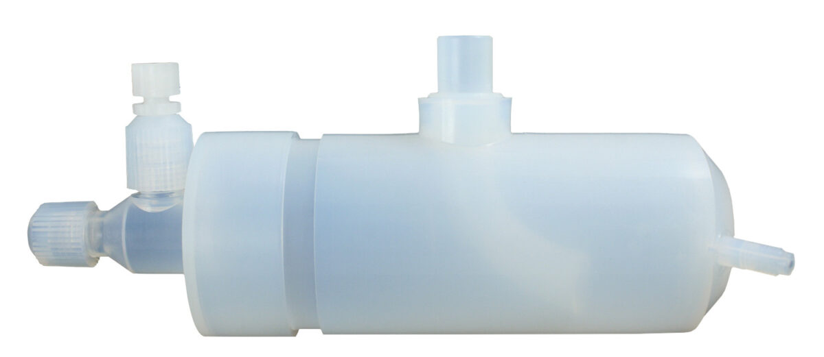 PFA 47mm spray chamber with endcap, PE NexION 300/350 compatible, N8142000