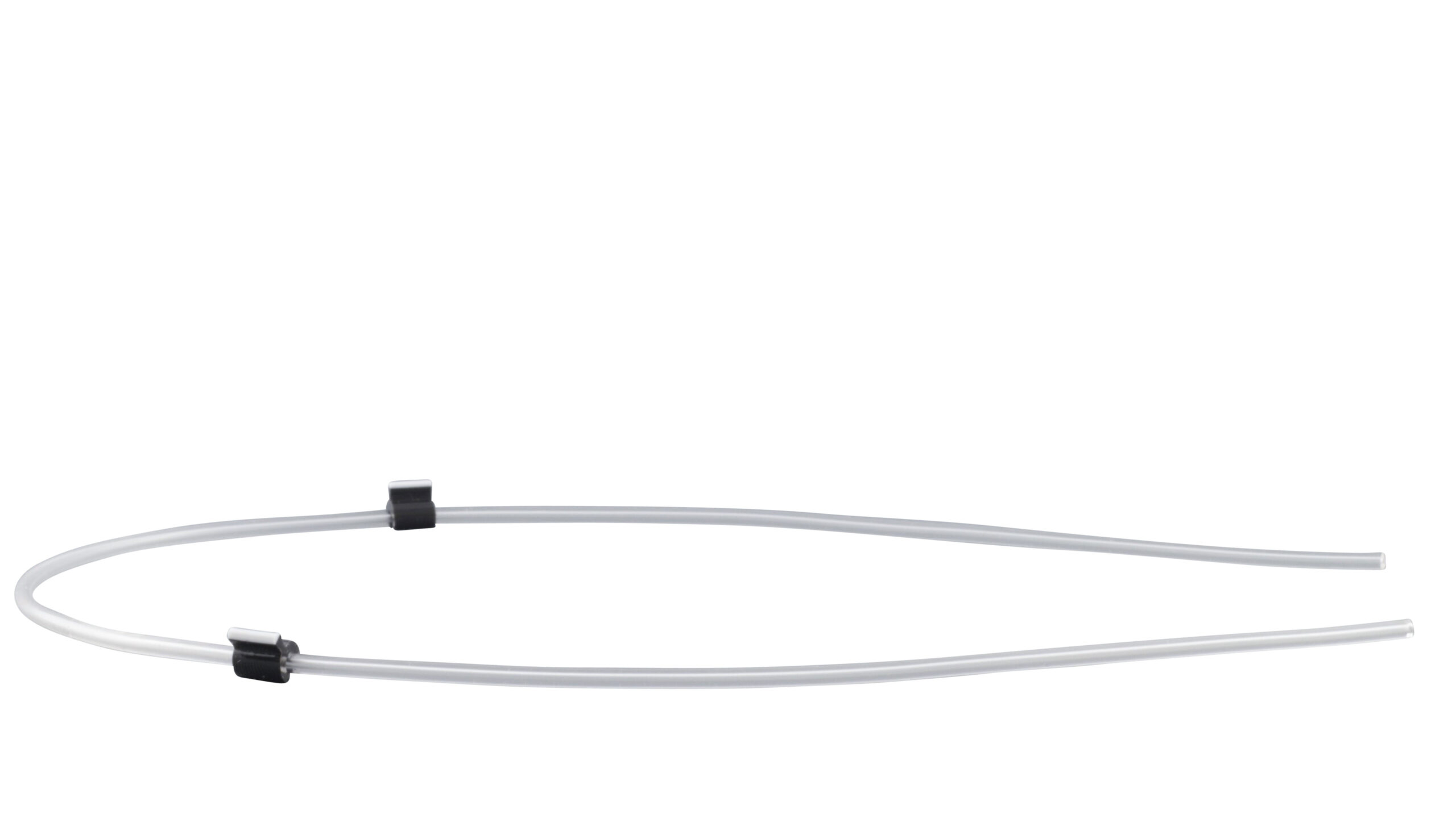 Flared PVC 2-Stop Tubing Black-Black Flared PVC 2-Stop Tubing Black-Black