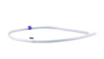 Flared PVC 2-Stop Tubing, Purple-White