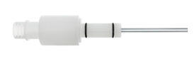 Sapphire injector, 1.5 mm, cassette mount. HF-resistant, Perkin Elmer equivalent N8145112