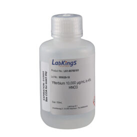 Ytterbium 10,000 mg/L (Yb2O3), 4% HNO3, 250ml