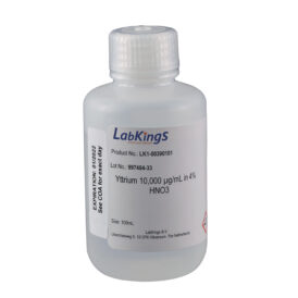 Yttrium 10,000 mg/L (Y2O3), 4% HNO3, 250ml