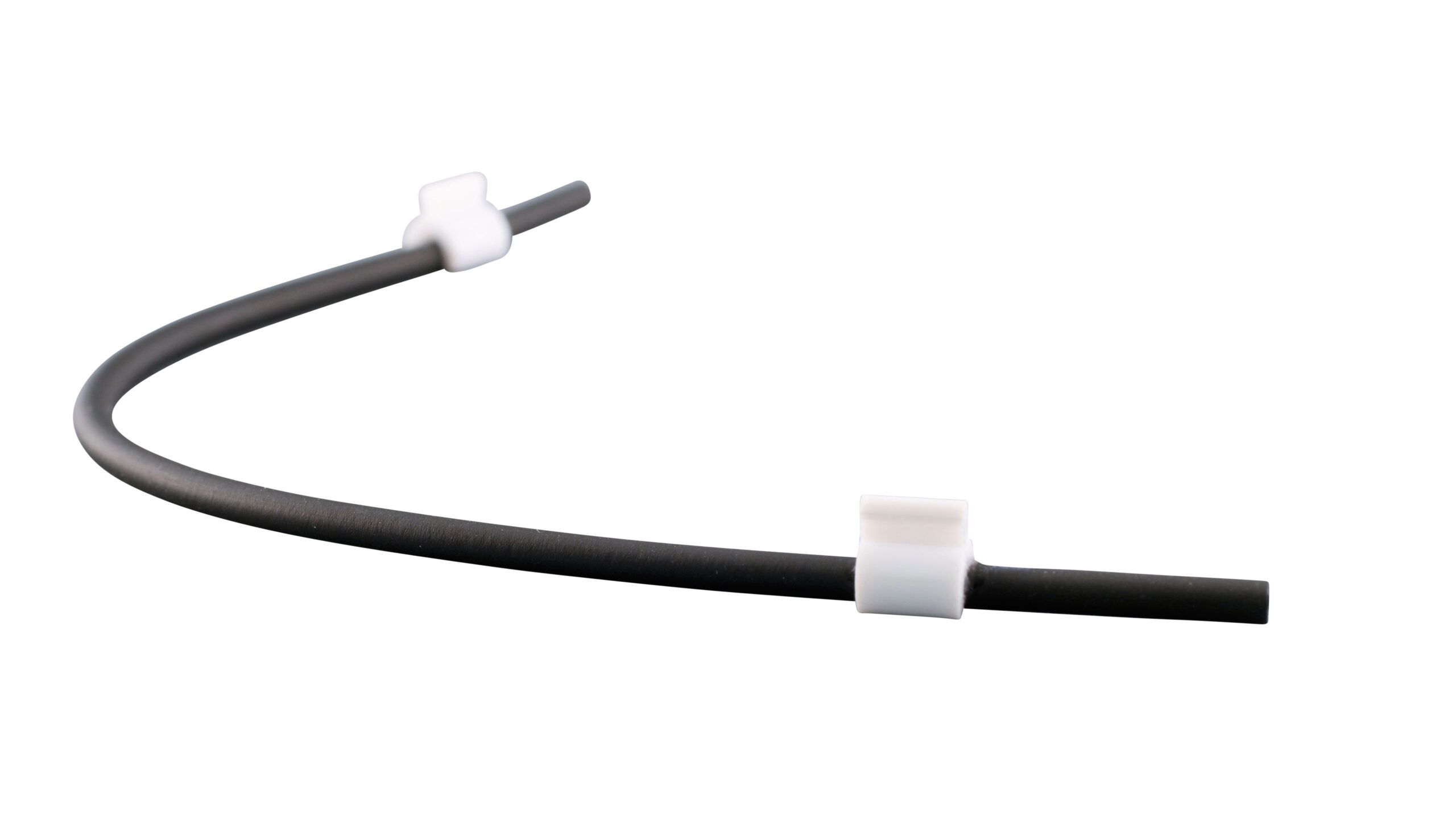 Flared Viton 2-stop tubing, White-White Flared Viton 2-stop tubing, White-White 12 pack