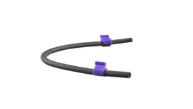 Flared Viton 2-stop tubing, Purple-Purple 12 pack