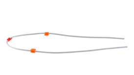 Flared PVC 3-Stop Tubing, Orange-Red-Orange 12 pack