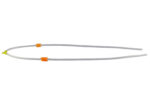 Flared PVC 3-Stop Tubing, Orange-Yellow-Orange 12 pack