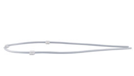 Flared PVC 3-Stop Tubing, White-White-White 12 pack