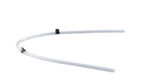 Flared PVC-3-Stop Tubing, Black-White-Black, 317mm 12 pack