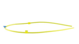 Flared Solva 3-Stop Tubing, Yellow-Blue-Yellow 12 Pack